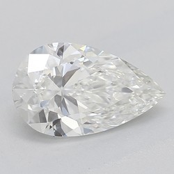 0.9 Carat Pear Shaped Diamond H-SI1