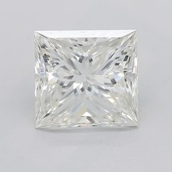 2.01 Carat Princess Cut Diamond J-VS1