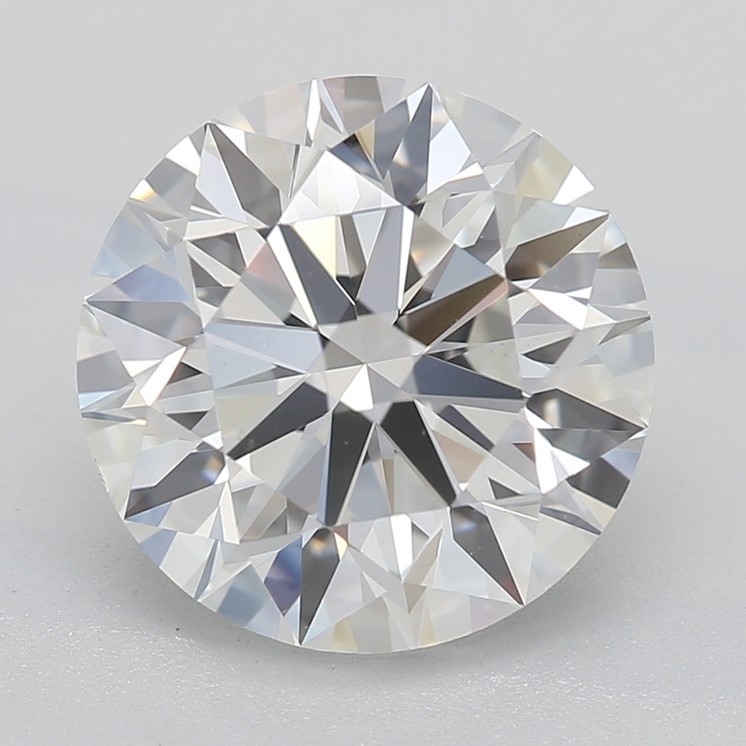 2.51 Carat H-VS2 Round Diamond