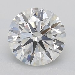 2.51 Carat Round Cut Diamond H-VS2