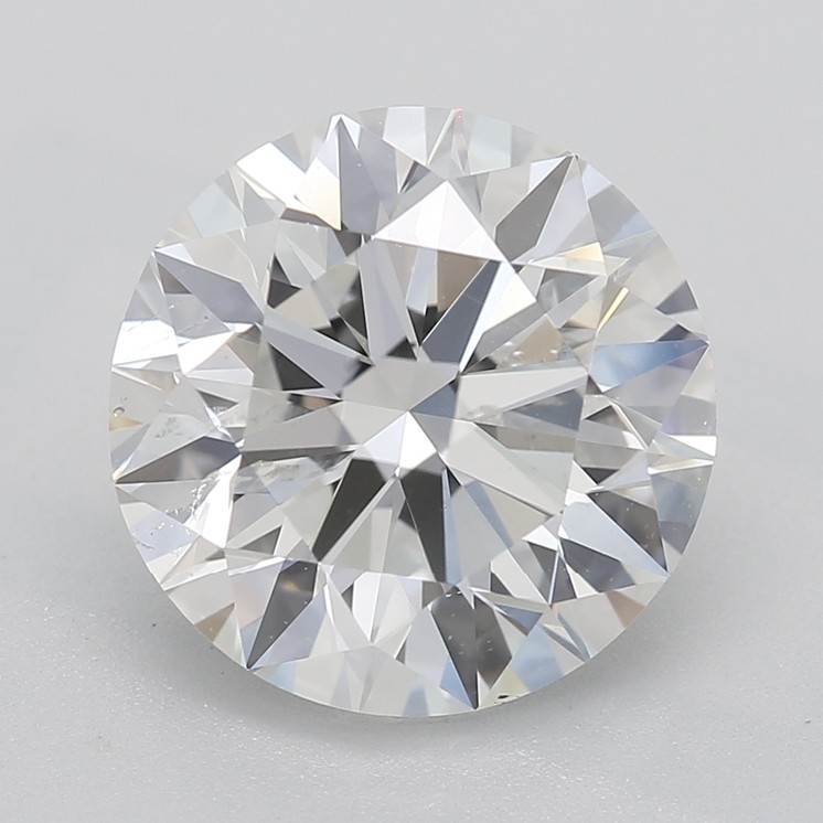 2.7 Carat G-SI2 Round Diamond