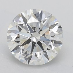 2.7 Carat Round Cut Diamond I-SI2