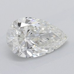 1.51 Carat Pear Shaped Diamond H-VS1