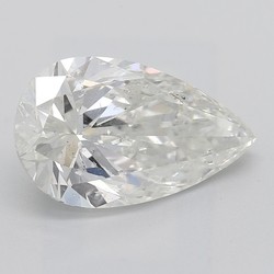 2.51 Carat Pear Shaped Diamond I-SI2
