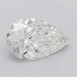 1.01 Carat Pear Shaped Diamond G-SI1