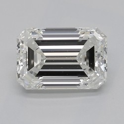 1.5 Carat Emerald Cut Diamond H-VS1