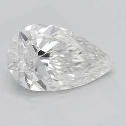 1.51 Carat Pear Shaped Diamond F-SI1