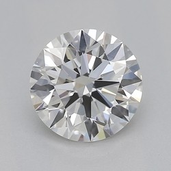 0.7 Carat Round Cut Diamond H-VS2