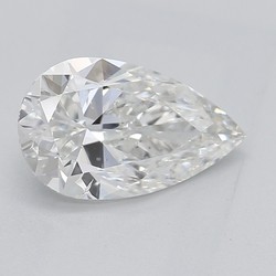 1 Carat Pear Shaped Diamond G-SI2