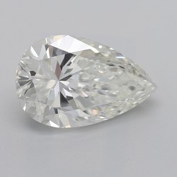 3.02 Carat Pear Shaped Diamond I-VS2