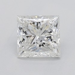 1 Carat Princess Cut Diamond G-SI1