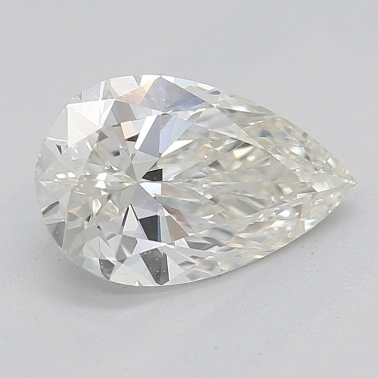 0.9 Carat J-SI2 Pear Diamond