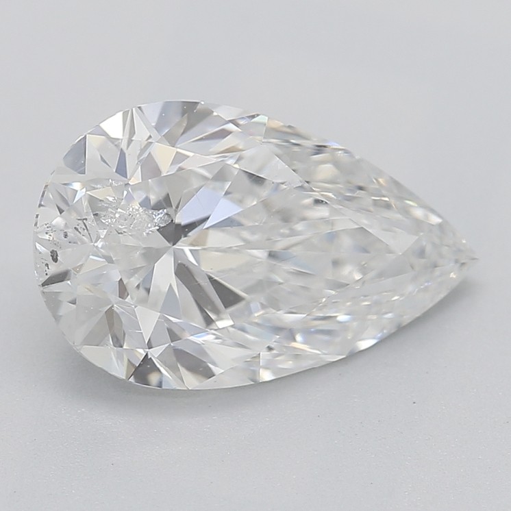 1.7 Carat F-I1 Pear Diamond