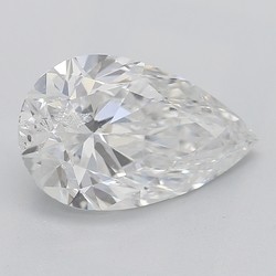 1.7 Carat Pear Shaped Diamond F-I1