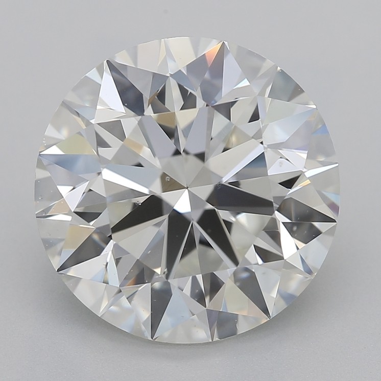 4.01 Carat I-SI1 Round Diamond
