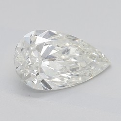 1.5 Carat Pear Shaped Diamond J-SI2
