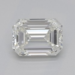 0.8 Carat Emerald Cut Diamond J-VS1