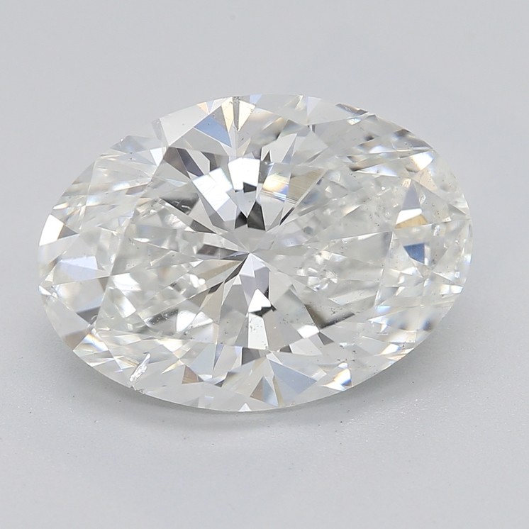 3.2 Carat G-SI2 Oval Diamond