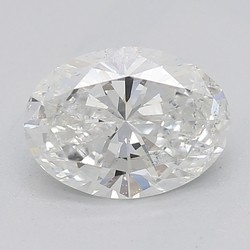 0.7 Carat Oval Diamond G-I1