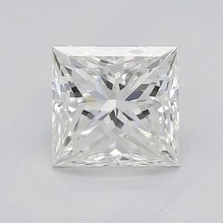 1 Carat Princess Cut Diamond H-VS2