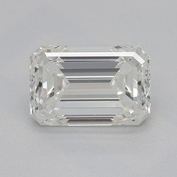 1.5 Carat Emerald Cut Diamond J-VS1