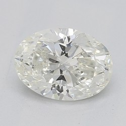 0.79 Carat Oval Diamond J-SI2