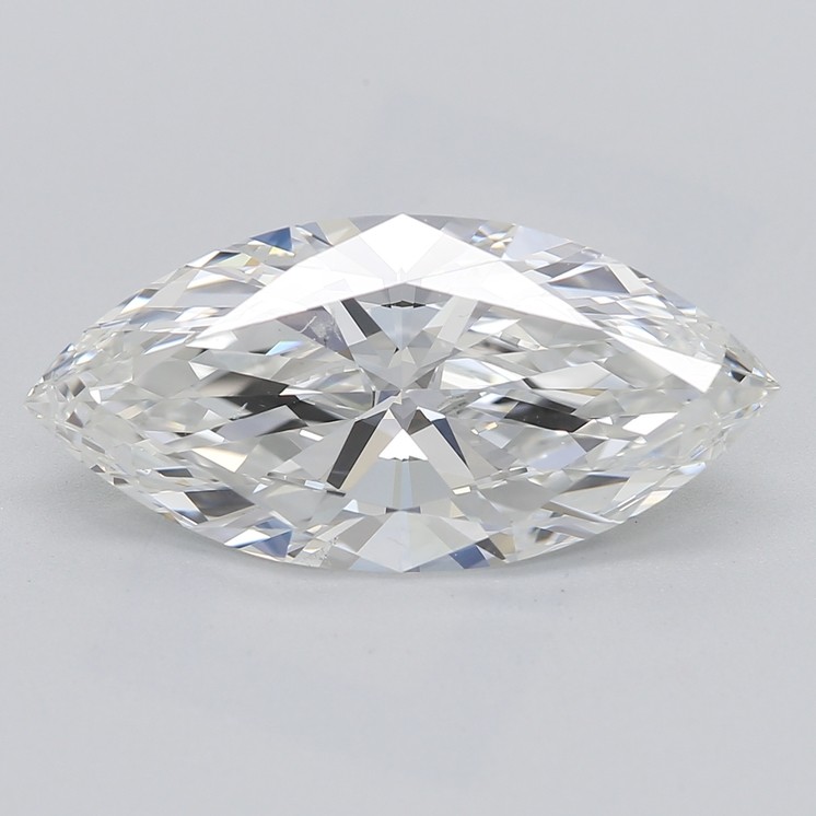 2.5 Carat G-SI1 Marquise Diamond