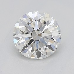 0.73 Carat Round Cut Diamond H-VS2