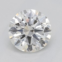 0.74 Carat Round Cut Diamond H-VS2