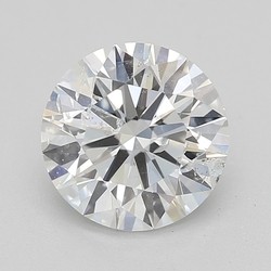 1 Carat Round Cut Diamond H-I1