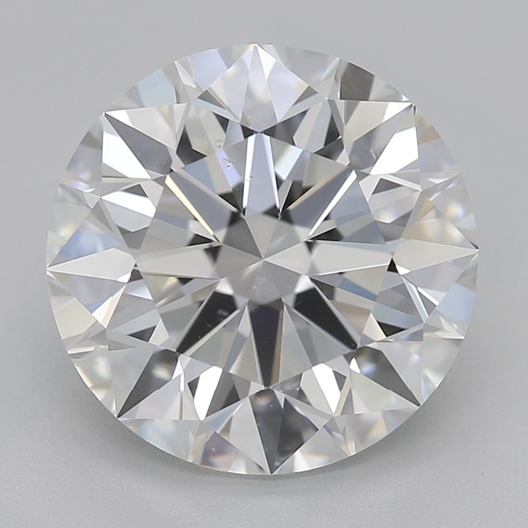 3.05 Carat F-SI1 Round Diamond