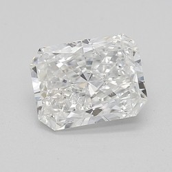 0.73 Carat Radiant Cut Diamond F-I1