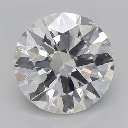 2.5 Carat Round Cut Diamond H-SI2
