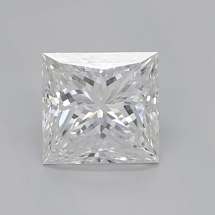 0.71 Carat F-SI1 Princess Diamond