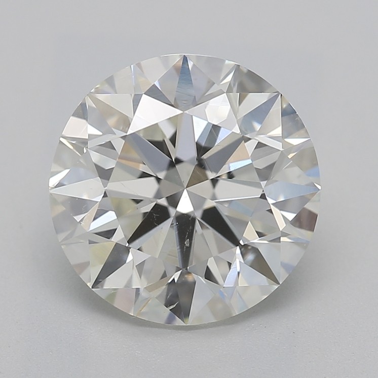 2.25 Carat J-SI1 Round Diamond