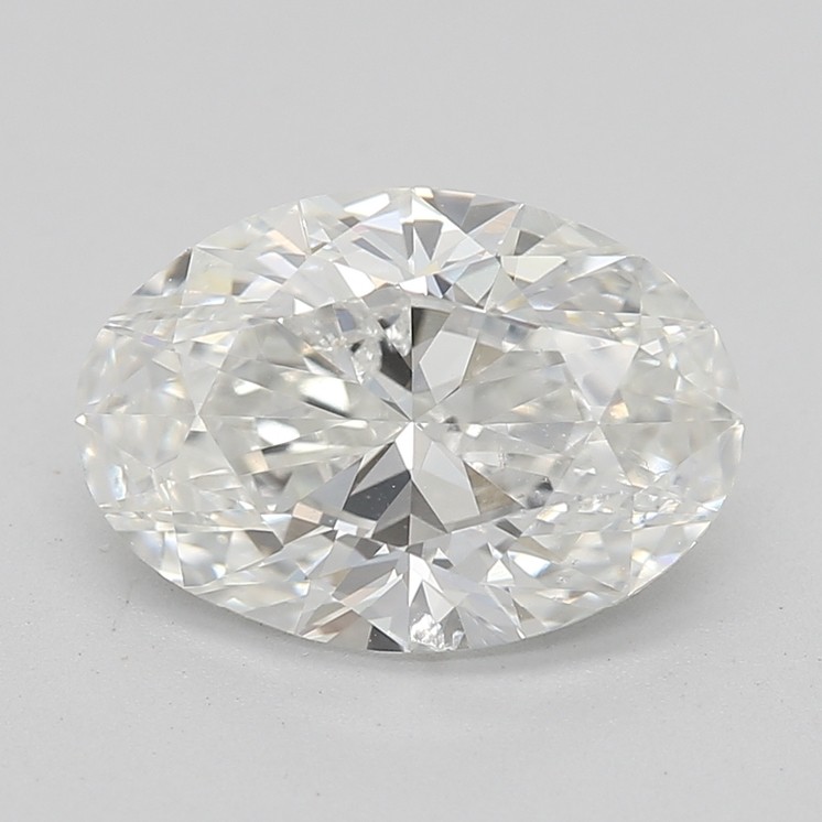 1.5 Carat G-SI2 Oval Diamond