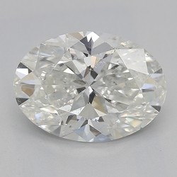 1.51 Carat H-SI2 Oval Diamond