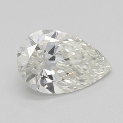 0.7 Carat Pear Shaped Diamond J-VS2
