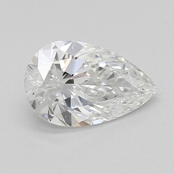 0.7 Carat Pear Shaped Diamond G-SI1