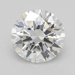 2.79 Carat Round Cut Diamond J-SI2