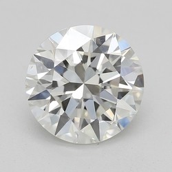 2.01 Carat Round Cut Diamond J-VS2