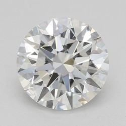 2.01 Carat Round Cut Diamond H-VS2