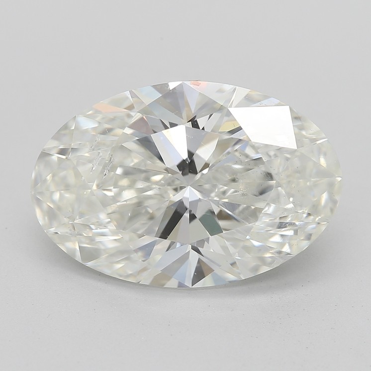 4.5 Carat J-SI2 Oval Diamond