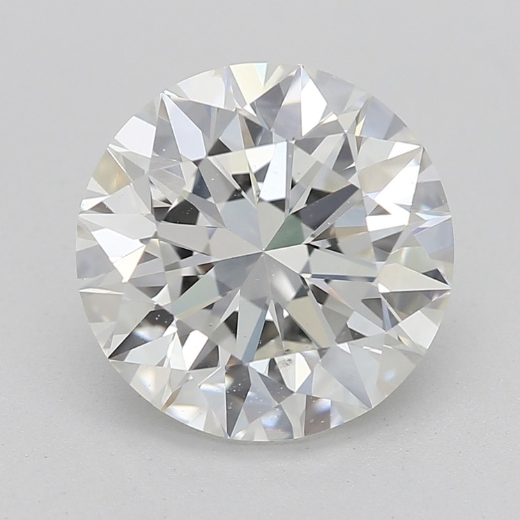 2.01 Carat I-SI1 Round Diamond