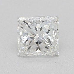 0.7 Carat Princess Cut Diamond H-VS1