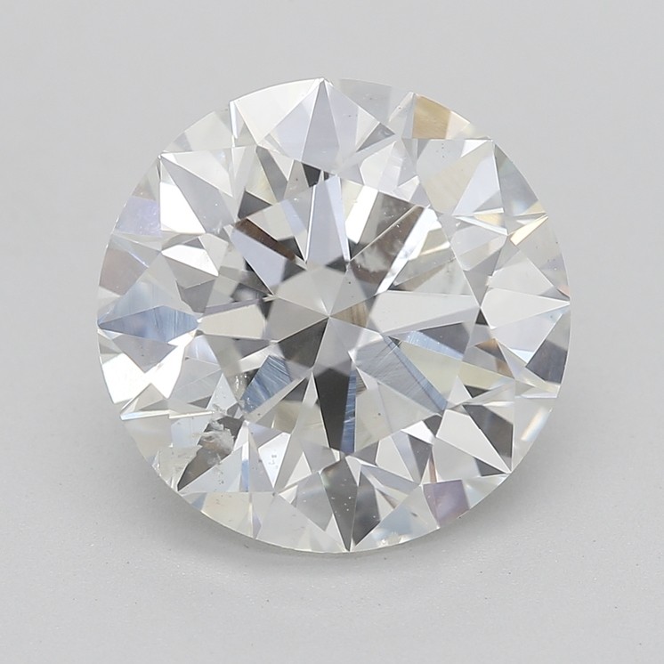 3 Carat H-SI2 Round Diamond
