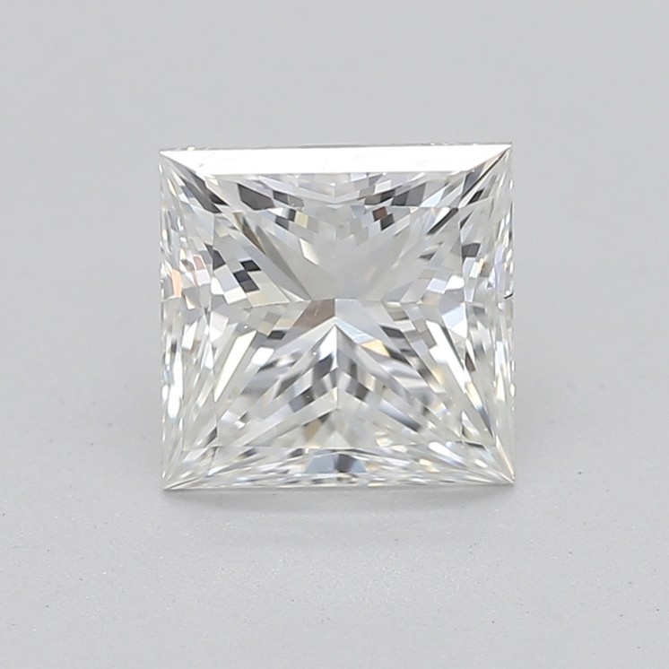 0.86 Carat I-SI1 Princess Diamond
