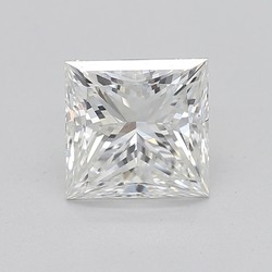 0.86 Carat Princess Cut Diamond I-SI1