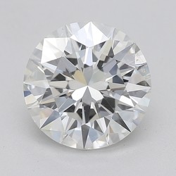 1.51 Carat Round Cut Diamond H-SI1
