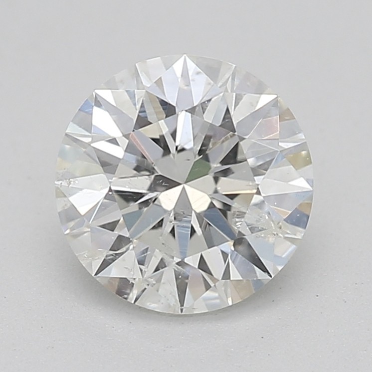 0.74 Carat J-I1 Round Diamond